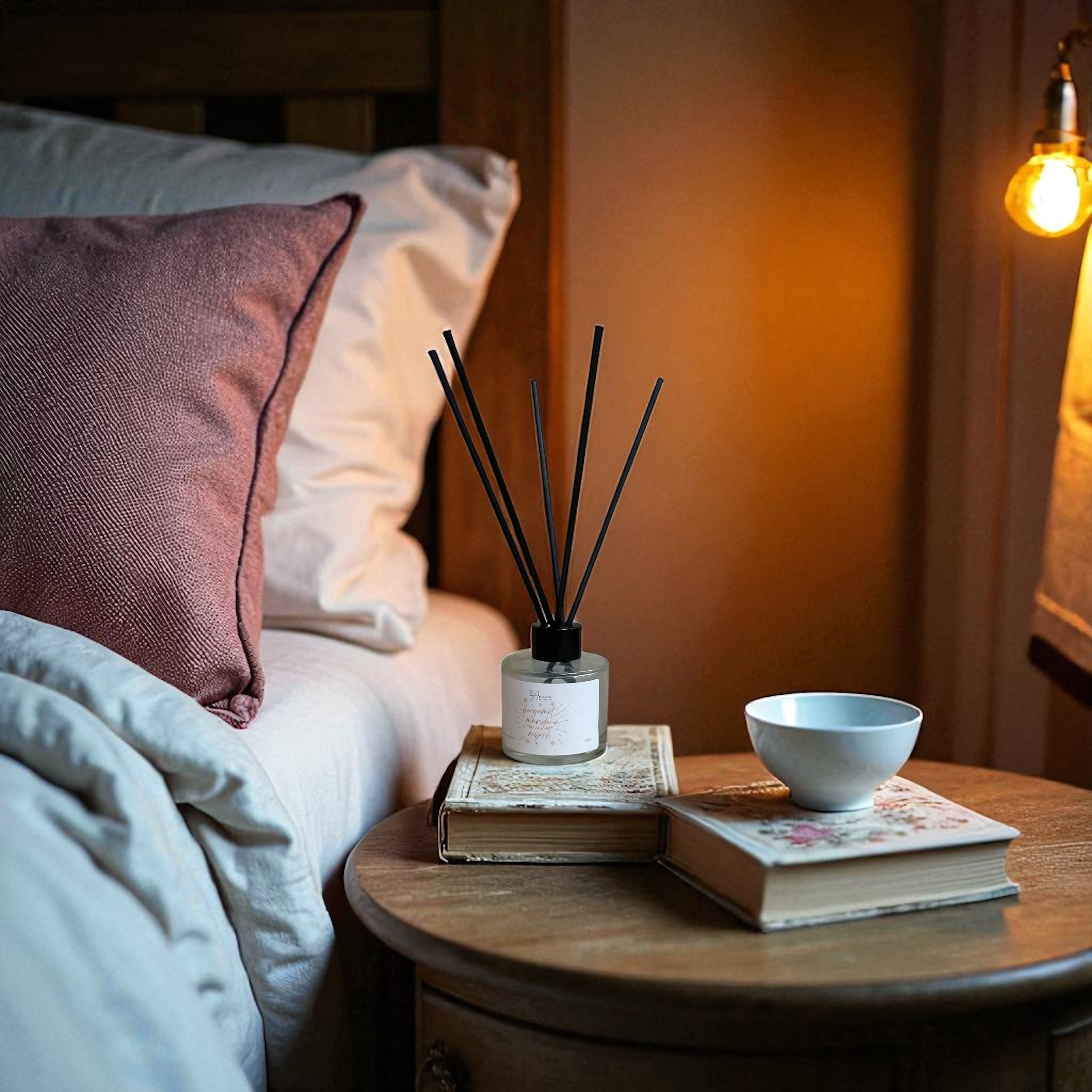 Bergamot, Mandarin & Myrrh 100ml Reed Diffuser - Image 2