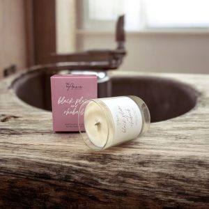 Black Plum & Rhubarb 30cl Candle